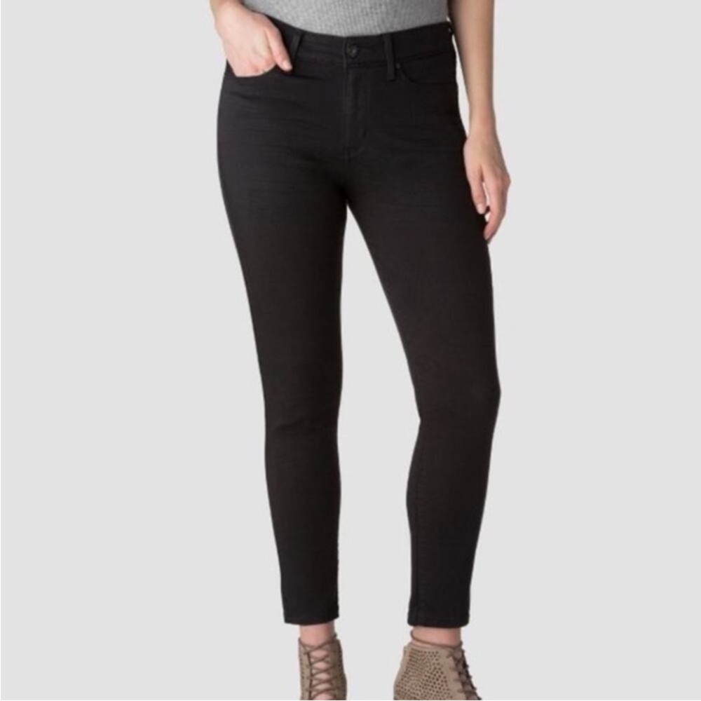 Denizen From Levi's Jeans  12S W31 L28 Black High-Rise Ankle Skinny Stretch